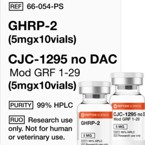GHRP-2 (5mg x 10), CJC-1295 no DAC (5mg x 10)