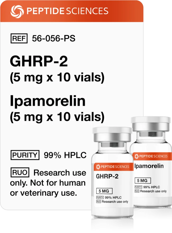 GHRP-2 (5mg x 10), Ipamorelin (5mg x 10)