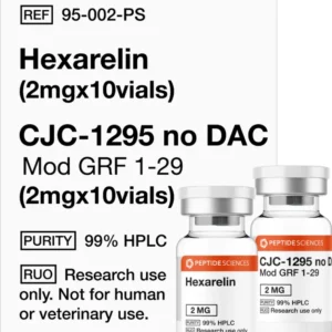 Hexarelin (2mg x 10), CJC-1295 no DAC (2mg x 10)