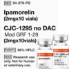 Ipamorelin (2mg x 10), CJC-1295 no DAC (2mg x 10)