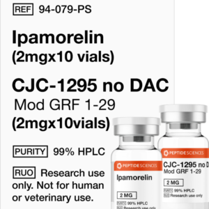 Ipamorelin (2mg x 10), CJC-1295 no DAC (2mg x 10)